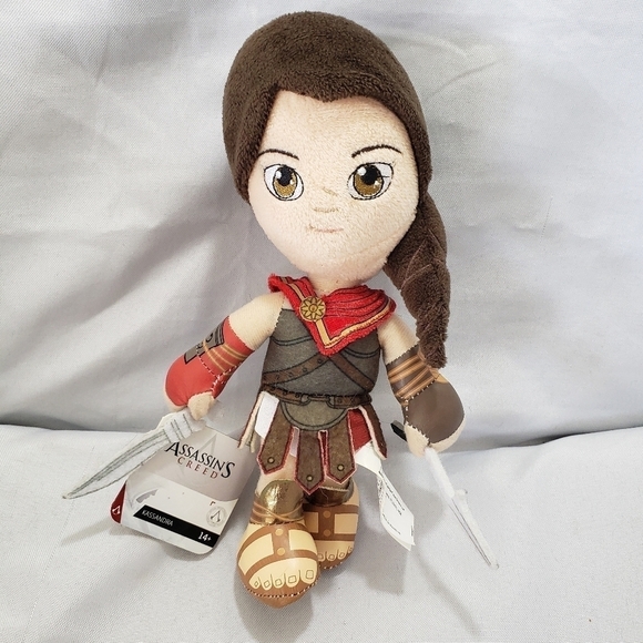 Assassins Creed Kassandra 9 Inch Plush Doll Collector Item 14+ Ubisoft - Picture 1 of 10